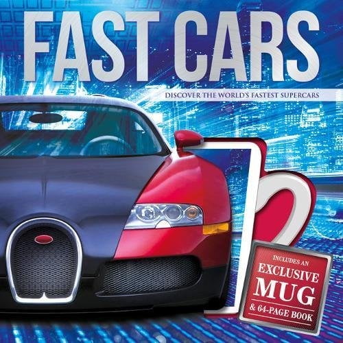 Fast Cars Book & Mug