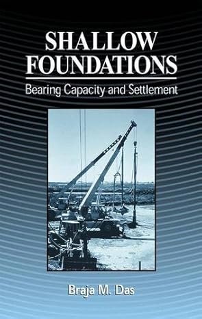 Shallow Foundations: Bearing Capacity and Settlement