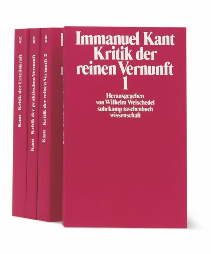Kritik der reinen Vernunft 1, Kritik der reinen Vernunft 2; Kritik der praktischen Vernunft, Grundlegung zur Metaphysik - Image 1