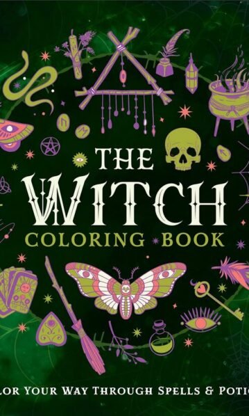 Witch Colouring Book