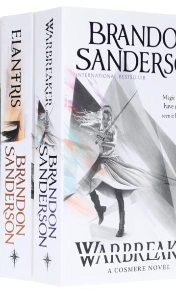 Brandon Sanderson Collection 3 Books Set (Arcanum Unbounded, Elantris & Warbreaker)