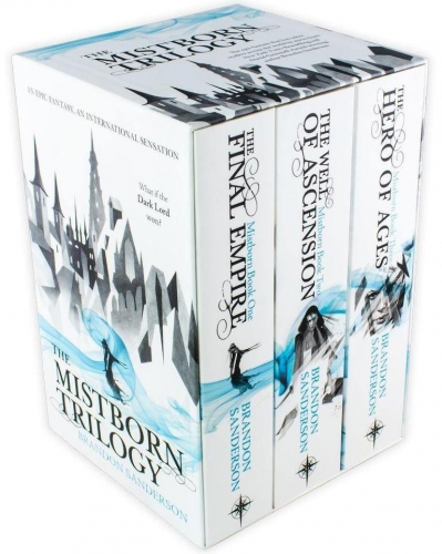 brandon sanderson mistbron trilogy set Mistborn Trilogy 3 Books - Box - Image 1