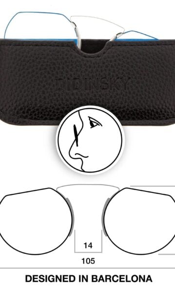 HERMITAGE ROUND Black +1 ცხვირი