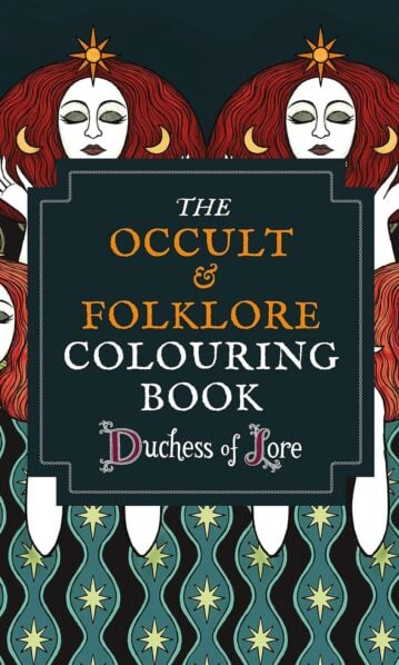 Occult & Folklore Colouring Book