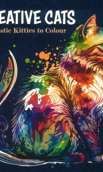 Creative Cats Colouring Book