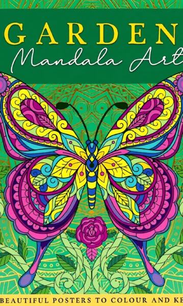 Mandala Art: Garden colouring