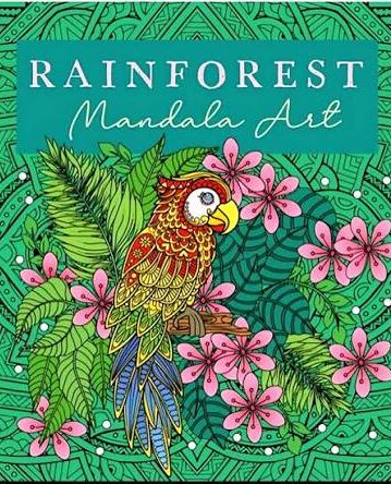 Mandala Art: Rainforest colouring