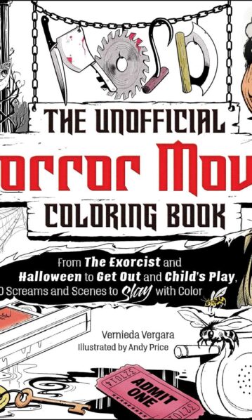 The Unofficial Horror Movie Coloring Book